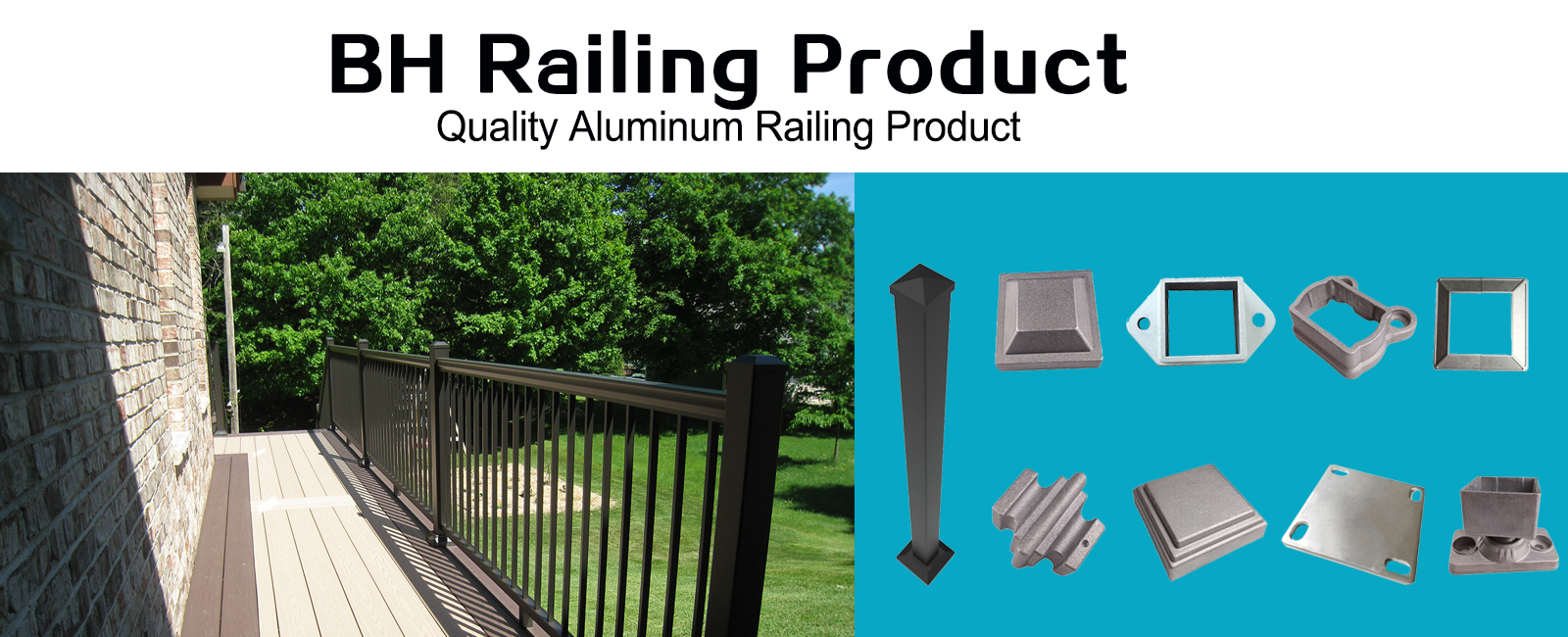 Quality Aluminum BH Railing Product