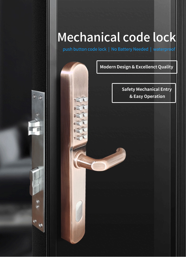 ​High Class Keyless Entry Lock System / Mechanical Code Lock