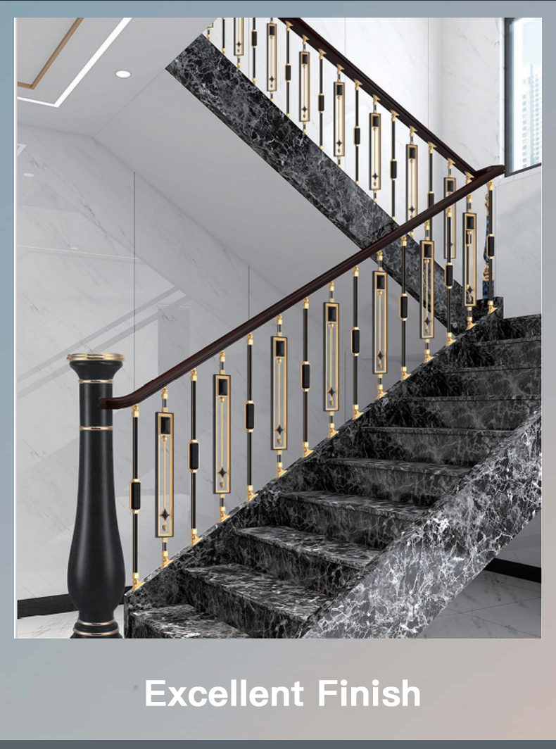 Modern Luxury Aluminum Stair Balusters