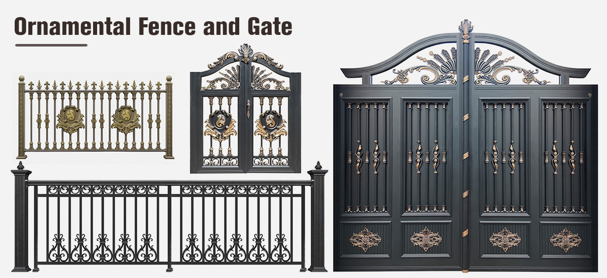 Ornamental Fence and Gate